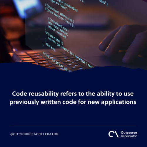 What is code reusability