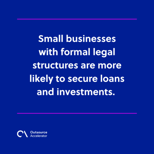 Access to funding