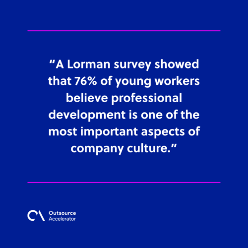 Contract vs. Direct hire Career growth and development opportunities
