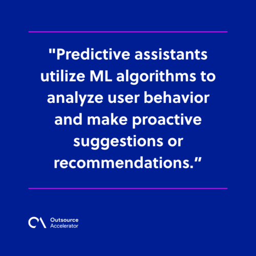 Predictive assistants