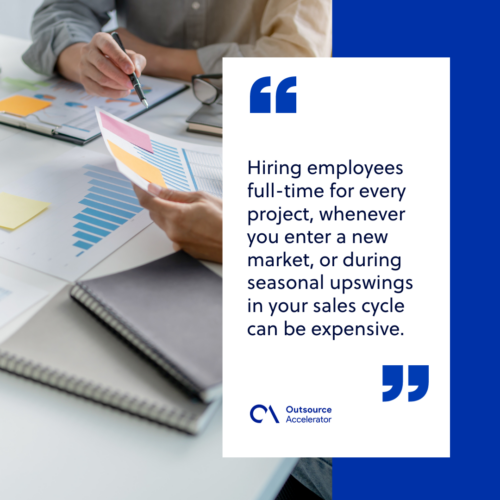 Consider offshore staffing as a cost saving strategy