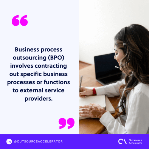 What is BPO business process outsourcing
