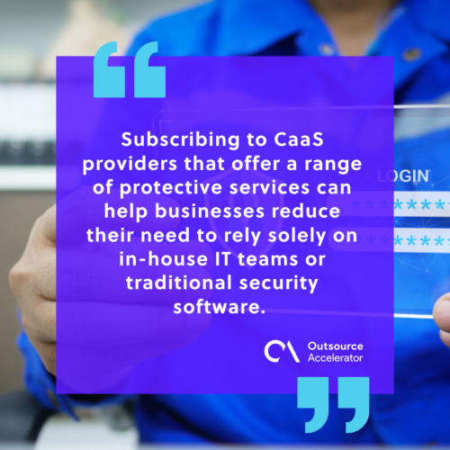 What is Cybersecurity as a Service (CaaS)