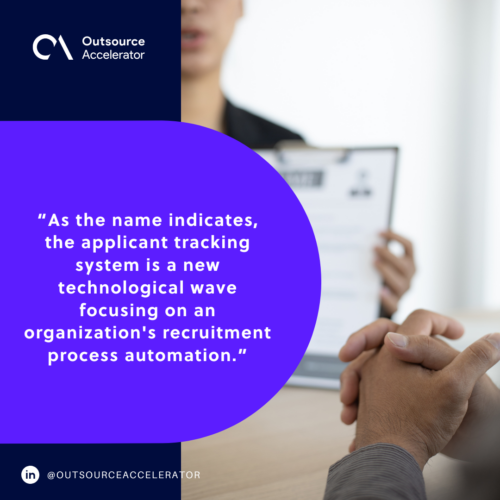 How does applicant tracking system integration work in a small business