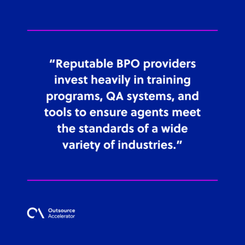 Access to specialized talent and training