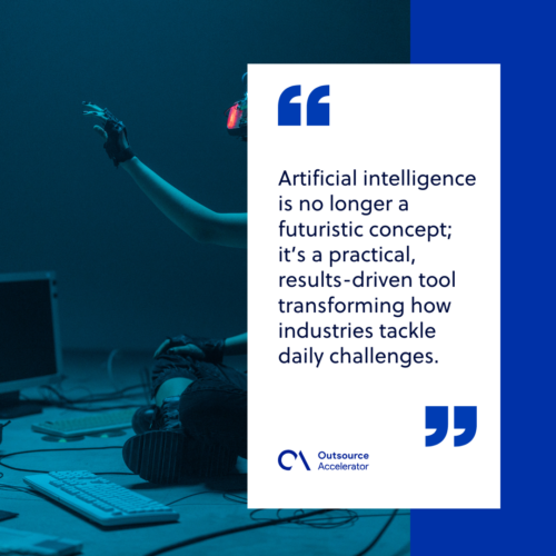 Examples of AI solutions for different industries