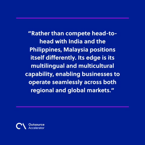 Malaysia outsourcing The country’s role as a multilingual outsourcing hub