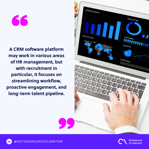 Understanding the work of CRM for recruitment