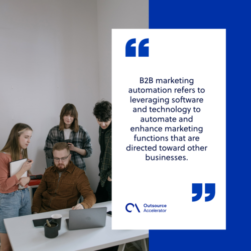 What is B2B marketing automation