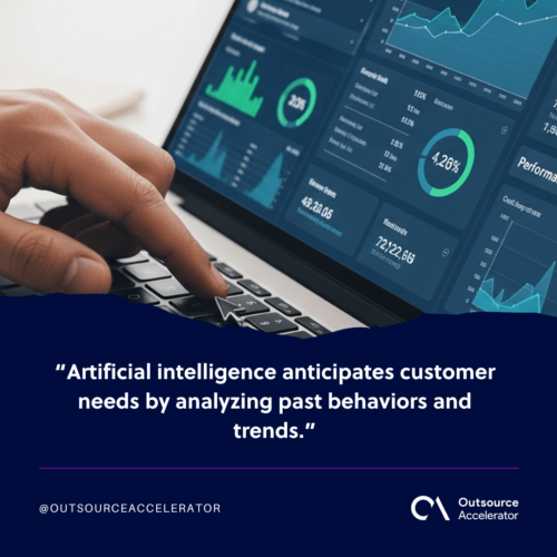AI predictive analytics for customer experience