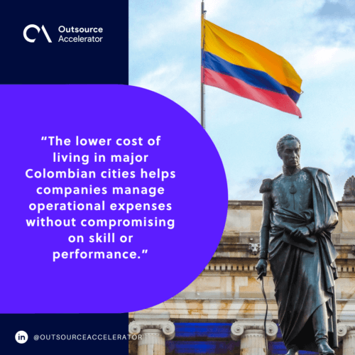 Colombia nearshore bilingual support advantages