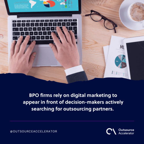 BPO firms use digital marketing to reach decision-makers