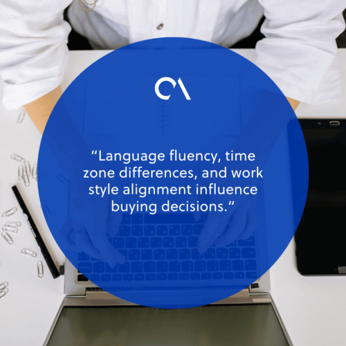 Factors that influence outsourcing buying decisions