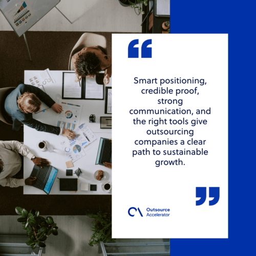 The right strategy and tools fuel sustainable outsourcing growth