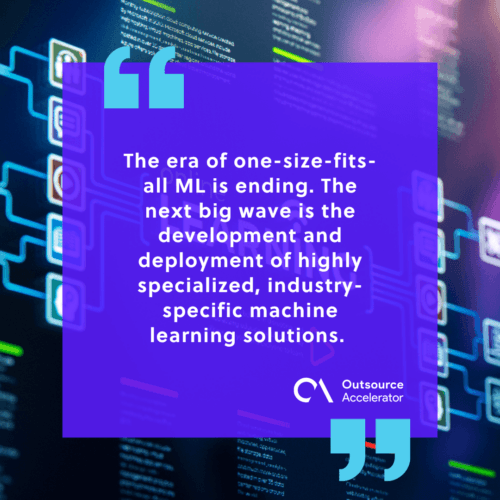 Machine learning trends are shifting toward industry-specific solutions