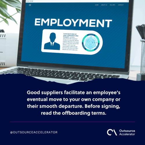 good EOR suppliers plan smooth transitions
