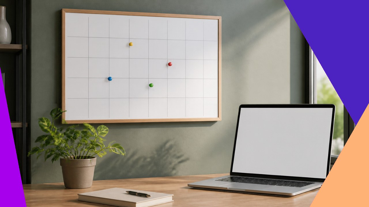 A vacation calendar with marked leave days and a checklist